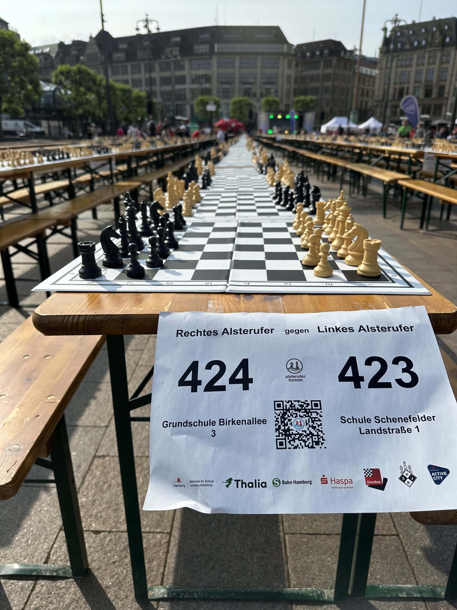 „ Rechtes gehen Linkes Alsterufer“ Klasse 1c ist dabei!
